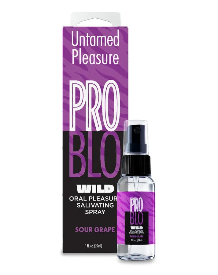 Problo Wild Salivating Spray – Cherry | Grape | Apple | Pineapple | Strawberry Grape > Lube > Oral Gels & Sprays