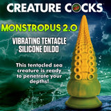 Creature Cocks Monstropus 2.0 Vibrating Tentacled Monster Silicone Dildo