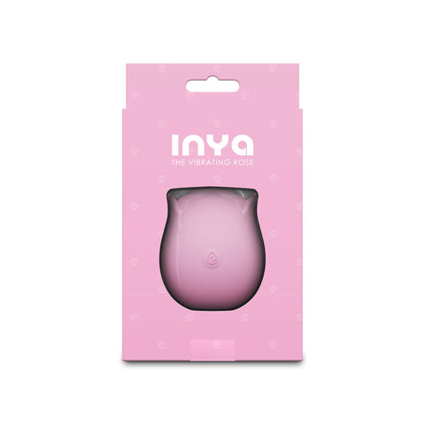 Inya Vibrating Rose (Pink) – Rechargeable Clitoral Vibrator Pink Clit Stimulators