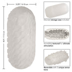 Boundless Reversible Nubby Stroker 4.5 Inch Dual-Texture Clear Compact Male Masturbator > Sex Toys For Men > Masturbators > Manual