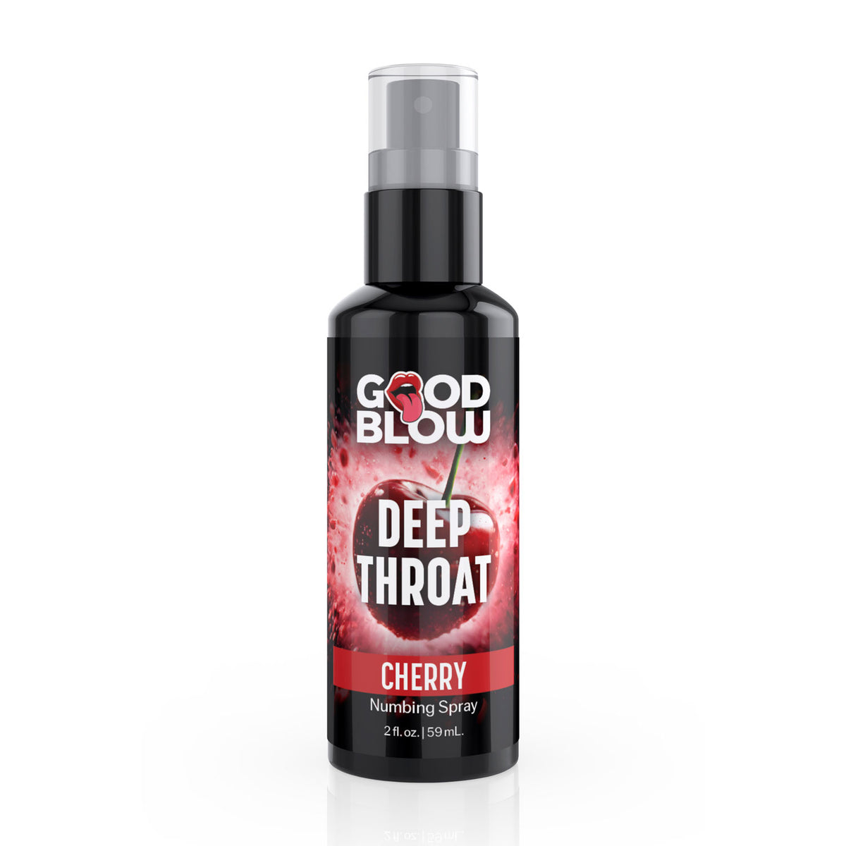 Deep Throat Cherry Spray 1oz Desensitizing Oral Spray > Lube > Oral Gels & Sprays