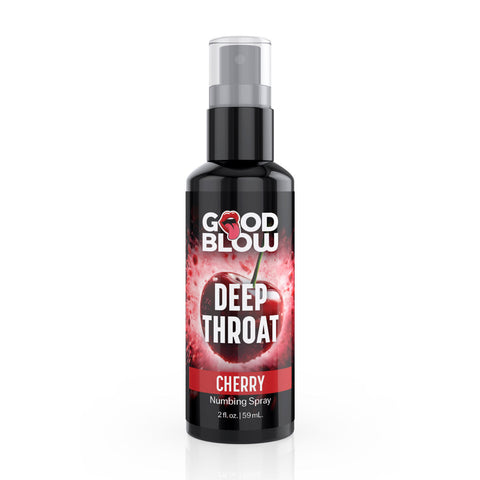 Deep Throat Cherry Spray 1oz Desensitizing Oral Spray Default Title Oral Gels & Sprays