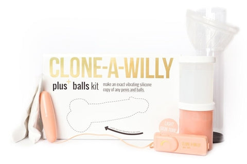 Clone a Willy Plus Balls Kit Light Skin Tone > Realistic Dildos and Vibes > Mould your own kits