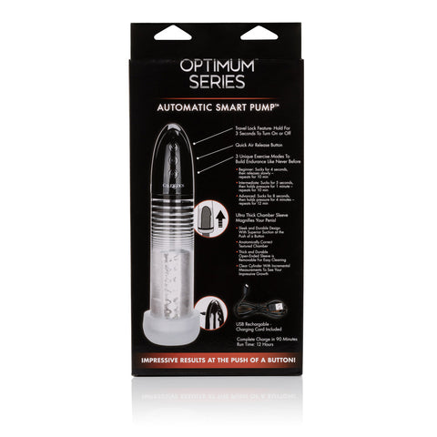 Optimum Series Automatic Smart Pump Clear|Black PUMPS Male Electric
