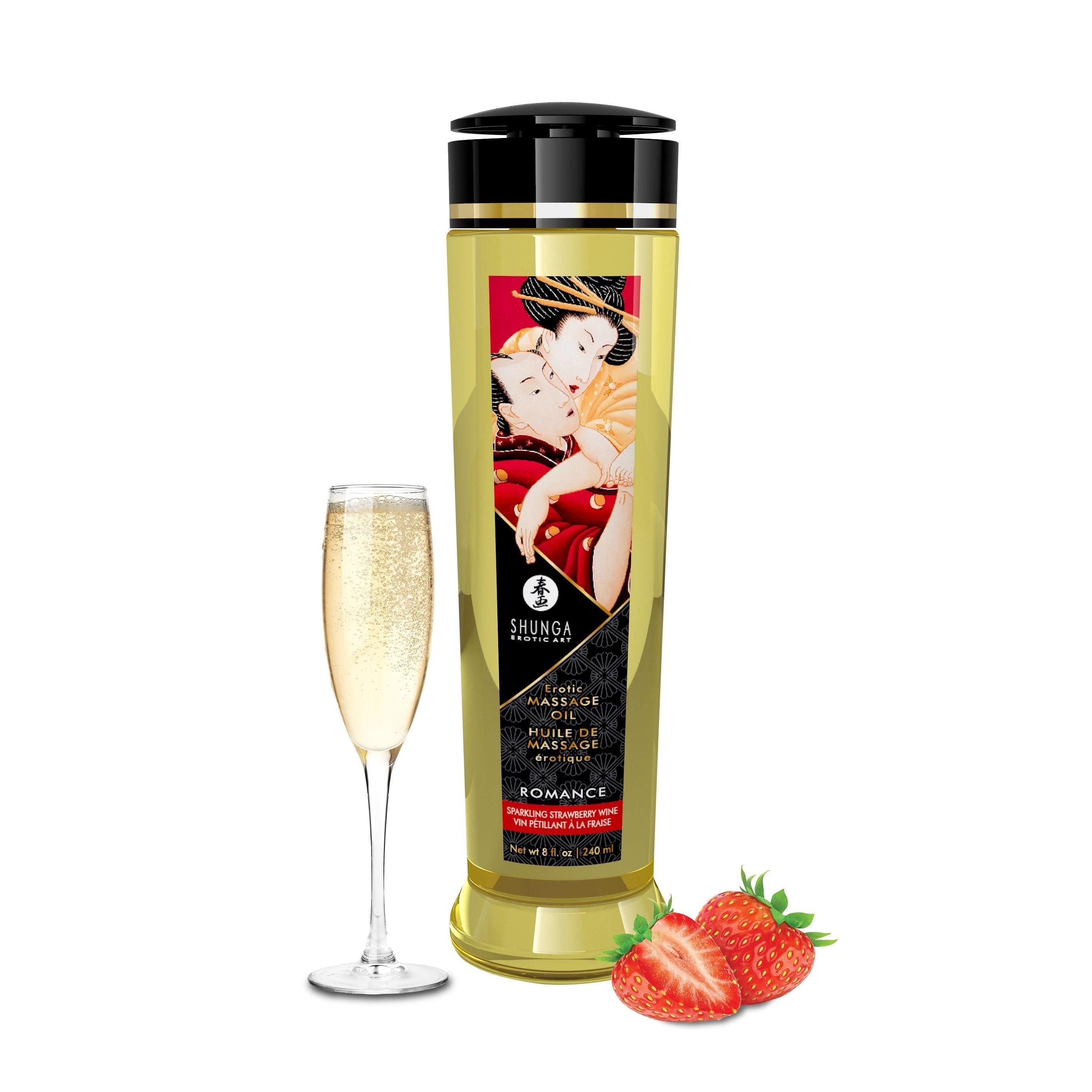 Shunga Desire Vanilla Massage Oil 8 Fl Oz Natural Massage Oil Massage Oil