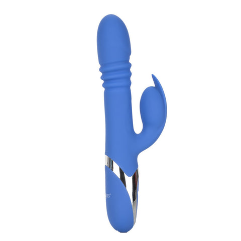 Enchanted Teaser Blue Rechargeable Rabbit Vibrator with Tapping VIBRATORS-RABBIT