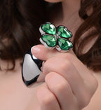 Lucky Clover Gem Small – Metal Weighted Anal Plug > Anal Range > Jewel Butt Plugs
