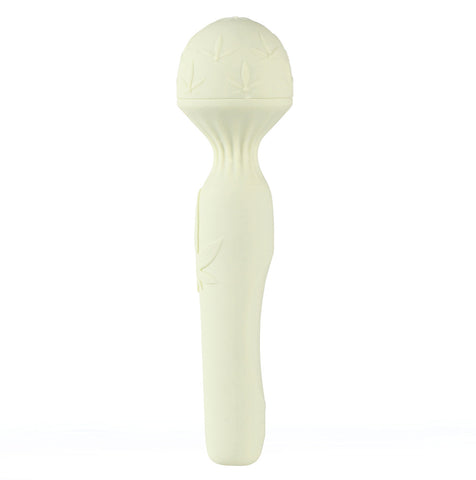 Maia Marlie 420 Massage Wand 20.6 cm USB Rechargeable with Hemp Leaf Design Electric Massager