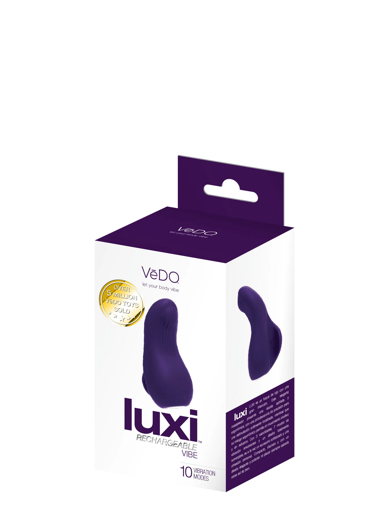 Luxi Rechargeable Waterproof 3 Speeds – Clitoral Finger Vibrator