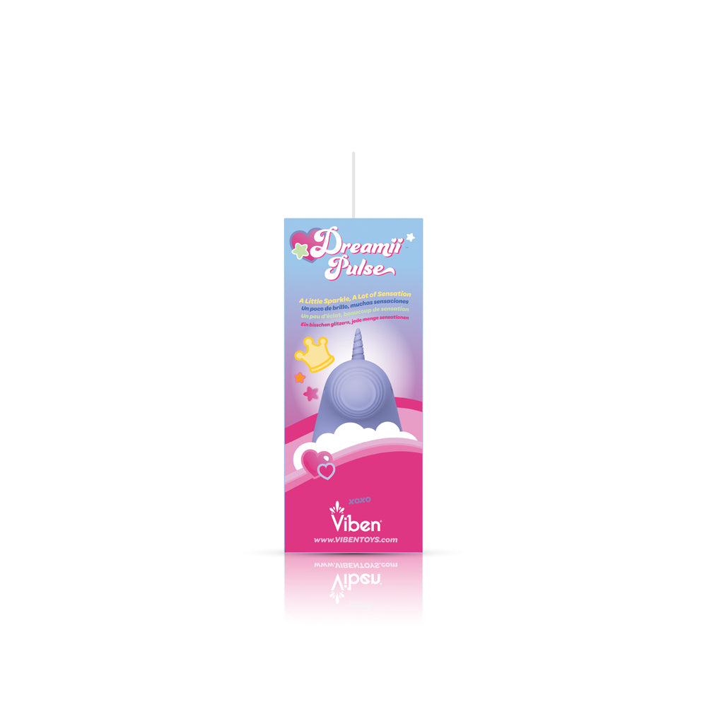Dreamii Pulse Pulsing Unicorn Clitoral Stimulator in Purple > Sex Toys For Ladies > Clitoral Vibrators and Stimulators