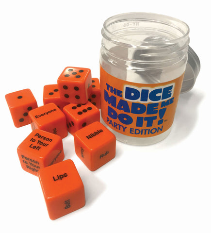 The Dice Made Me Do It Party Edition Adult Intimacy Game Games