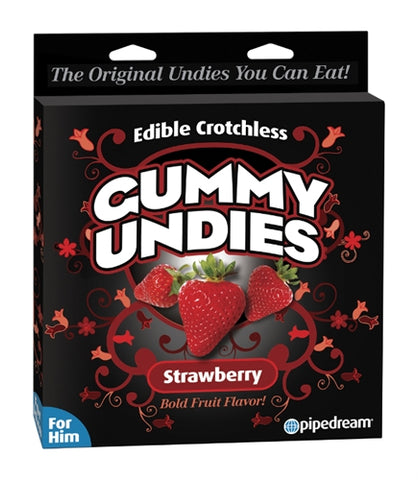 Peach Edible Gummy Panties for Her Sexy Adult Intimacy Treat Red > Relaxation Zone > Edible Treats