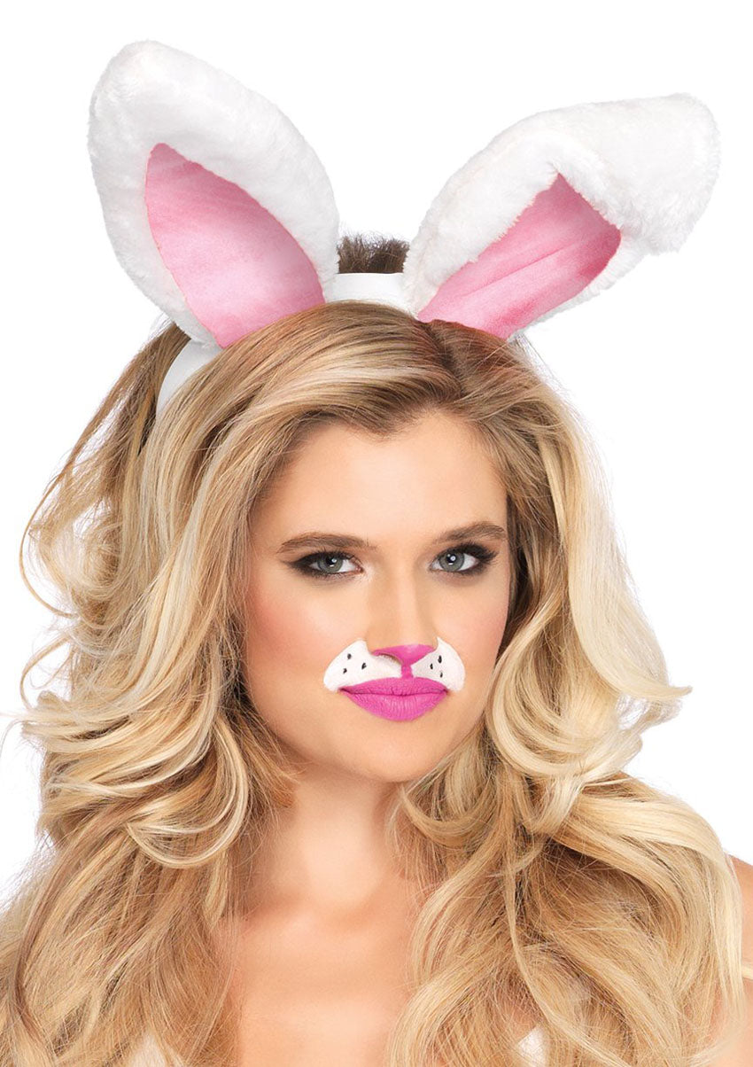 Leg Avenue Plush Bunny Ears Headband – Plush Animal Hair Accessory > Clothes > Costumes > Womens