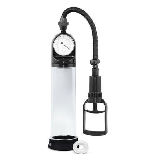 Precision Vx2 Penis Pump With Vacuum Chamber And Ring System Clear PUMPS