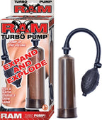 Ram Turbo Pump (Smoke) – 7 Inch Insertable Penis Pump
