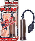 Ram Turbo Pump (Smoke) – 7 Inch Insertable Penis Pump > Pumps > Penis Pumps
