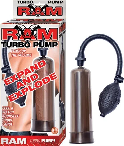 Ram Turbo Pump (Smoke) – 7 Inch Insertable Penis Pump > Pumps > Penis Pumps