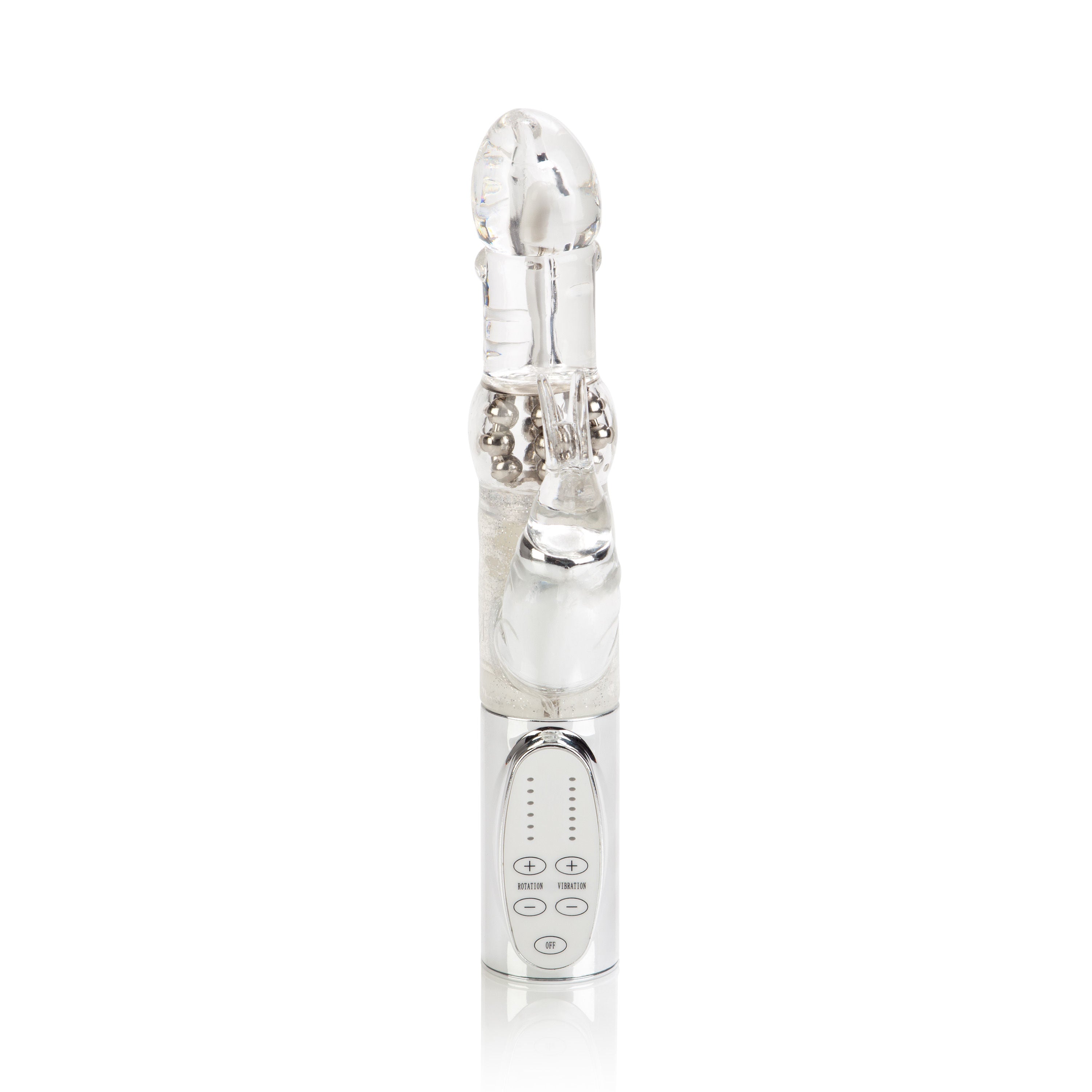 Platinum Jack Rabbit - Silver VIBRATORS-RABBIT