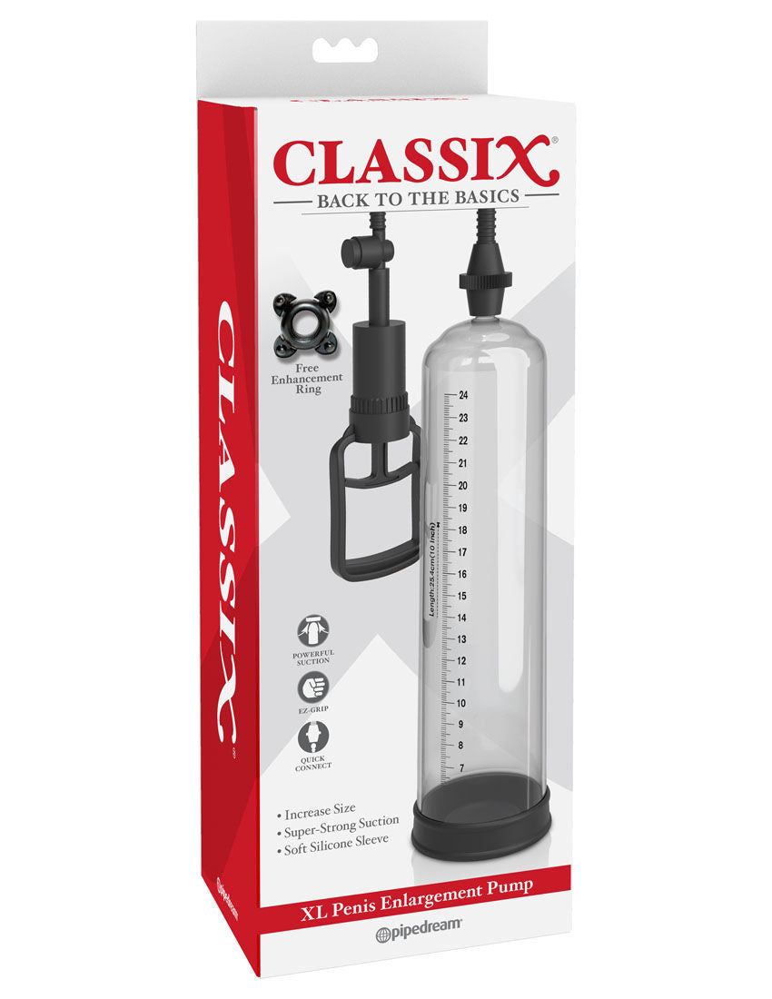 Classix XL Extra Large Penis Enlargement Pump with Silicone Sleeve PUMPS