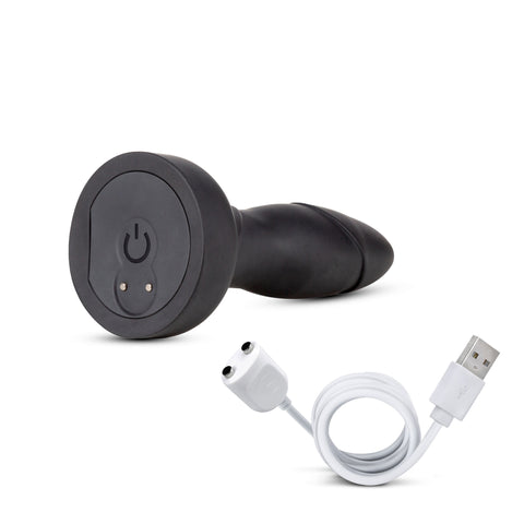 Anal Adventures Drive Plug (Black) – Remote-Controlled Butt Plug Black Anal Toys & Stimulators