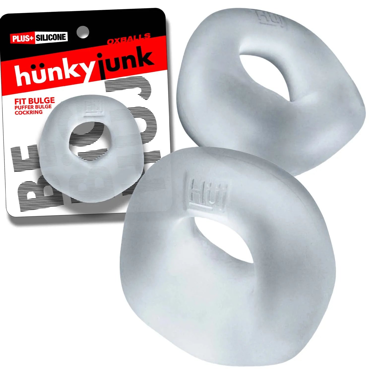 Fit Bulge Hung-Style Cockring Clear Steam > Cock Ring > Single