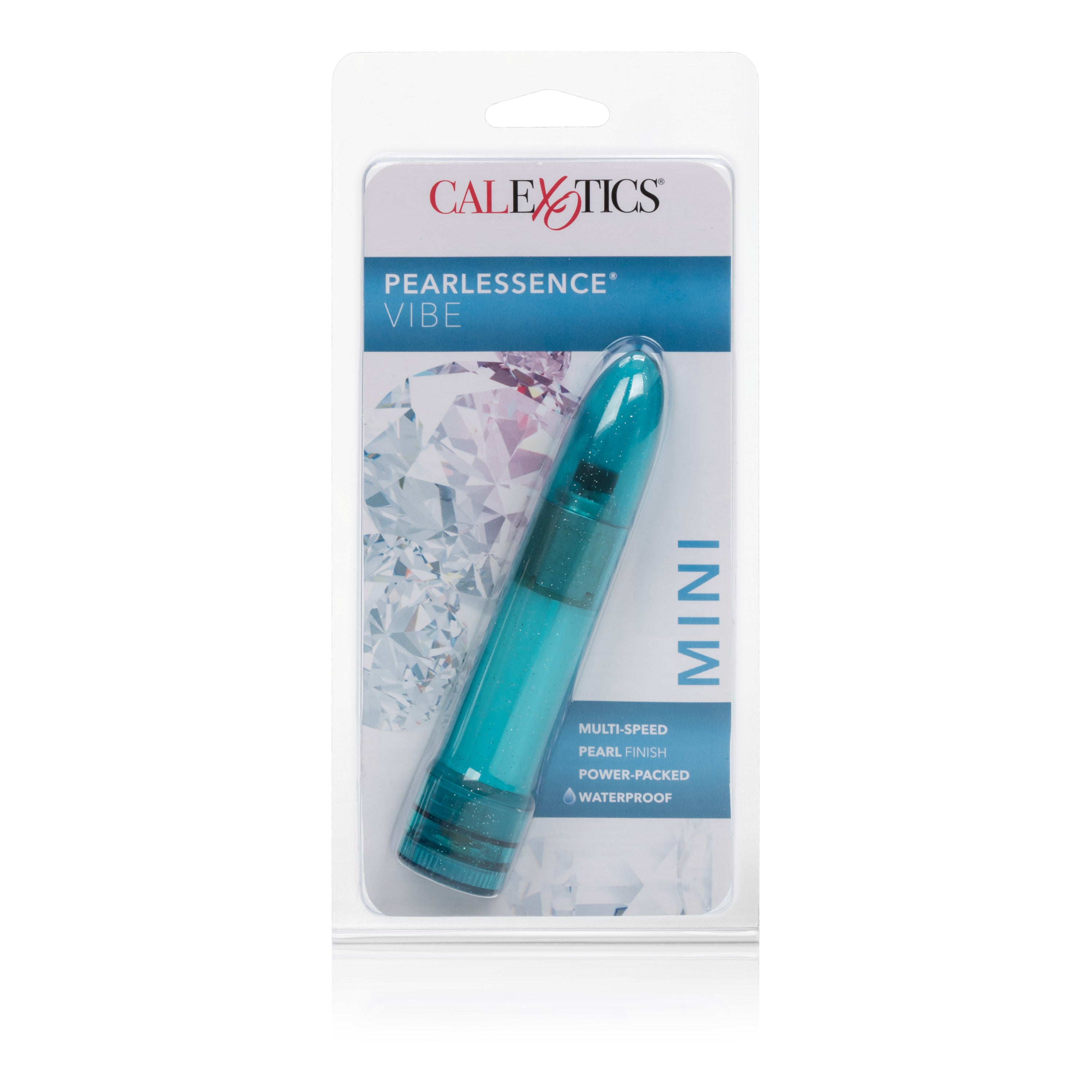Mini Pearlessence Teal Vibrator Small Handheld Intimacy Toy Vibrators
