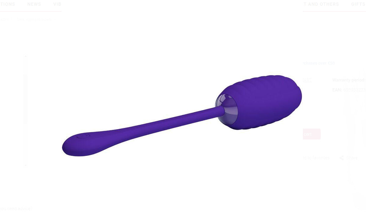 Kirk Wireless Vibrating Egg > Sex Toys For Ladies > Vibrating Eggs