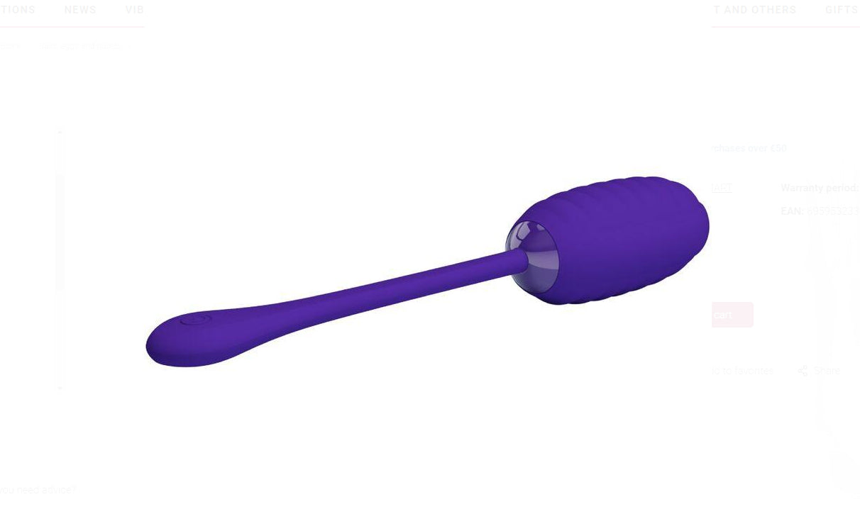 Kirk Wireless Vibrating Egg > Sex Toys For Ladies > Vibrating Eggs