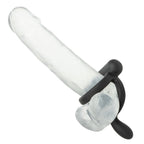 Closer Intimate Rechargeable Ring Caress (Black) – Rechargeable Vibrating Ring > Cock Ring > Sling