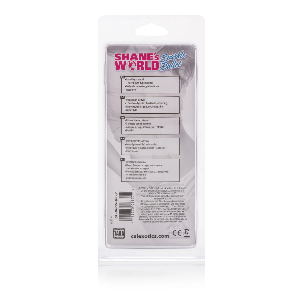 Shane's World Sparkle Bullet – Compact Discreet Bullet Vibrator > Sex Toys For Ladies > Clitoral Vibrators and Stimulators