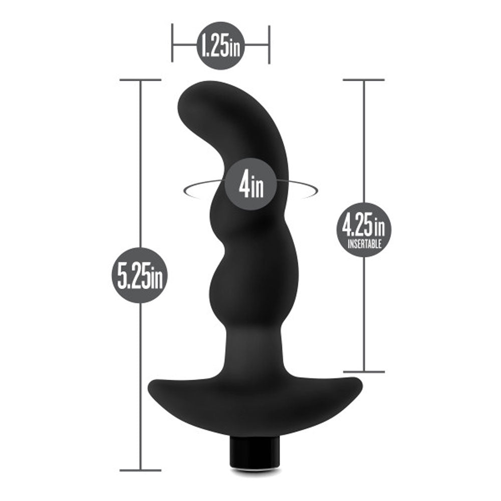 Anal Adventures Platinum Silicone Prostate Massager > Anal Range > Prostate Plugs