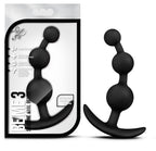 Blush Luxe Be Me 3 Anal Plug Black Premium Silicone Toy > Anal Range > Butt Plugs