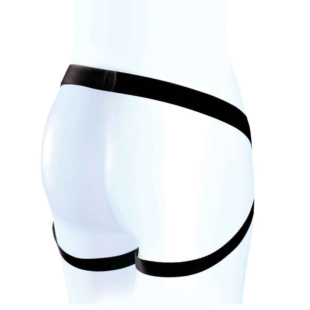 Blush For You Beginners Harness Soft Faux Leather Adjustable Nylon Strap Harness > Dildos > Strap On Harnesses