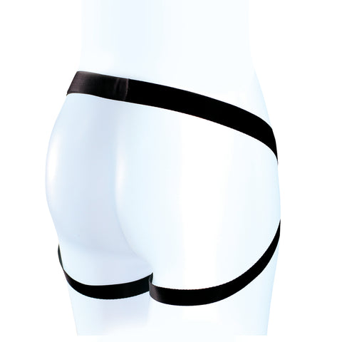 Blush For You Beginners Harness Soft Faux Leather Adjustable Nylon Strap Harness > Dildos > Strap On Harnesses