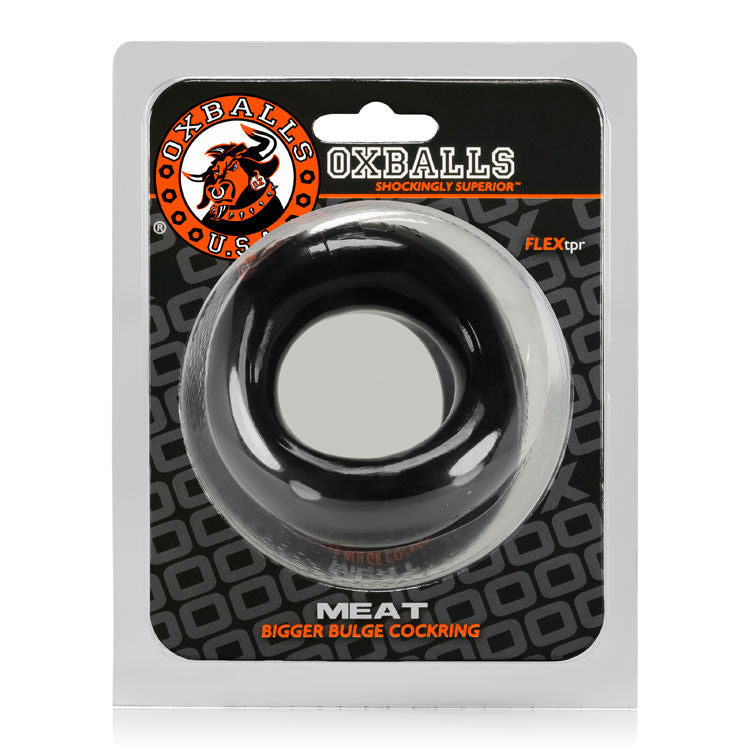 Meat Bigger Bulge Cockring - Black Cockrings
