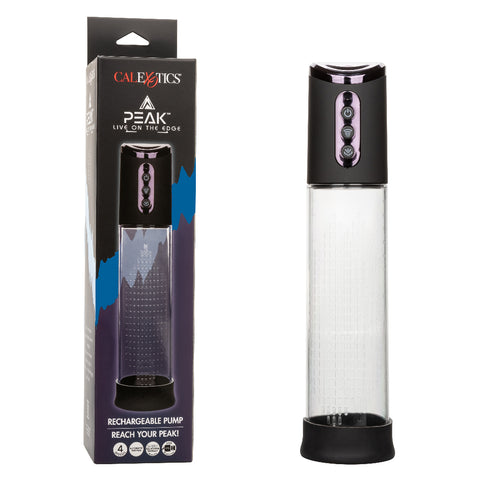 Peak Rechargeable Penis Pump with Powerful Automatic Suction Black PUMPS Male Electric