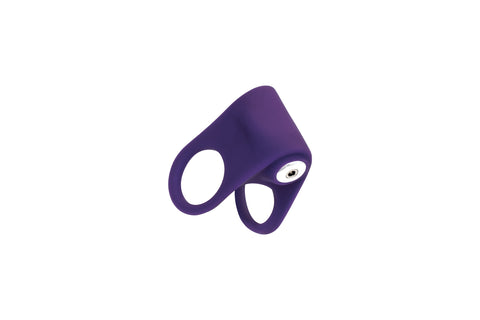 VeDO Hard Rechargeable Black Double C-Ring Vibrating Toy Cock Rings Vibrating