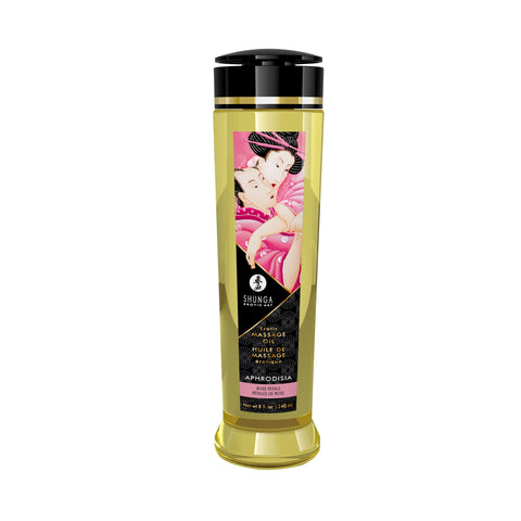 Aphrodisia Rose Petals – 8 Fl. Oz. Erotic Massage Oil > Essentials > Massage Oil
