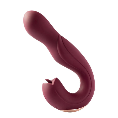 Joi Pro Remote Control G-Spot and Clit Stimulator Vibrator Purple STIMULATORS