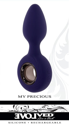 Evolved MY PRECIOUS Vibrating Plug 12.7cm Waterproof Butt Plugs - Vibrating