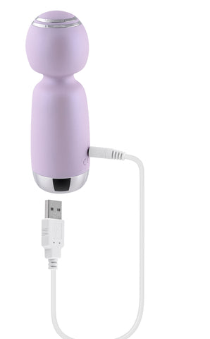 Playboy Pleasure ROYAL MINI Compact Wand Vibrator 10 Speeds Electric Massager