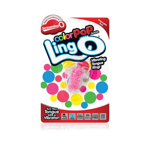 ColorPoP Quickie Ling O Tongue Vibrator – Wireless Disposable Vibrator > Sex Toys > Couples Toys