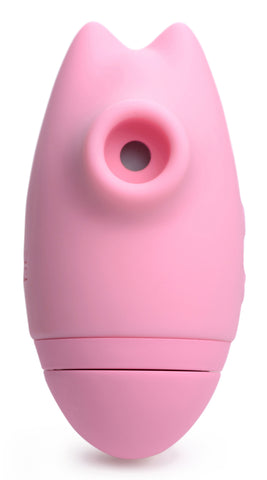 Shegasm Kitty Licker Triple Clit Stimulator Pink Vibrator Suction Stimulator