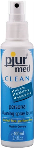 Pjur Med Clean Anti-Bacterial Spray 100ml Personal Cleanser Default Title Adult Toy Cleaner