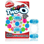 Two-O Blue Dual Vibrating Pleasure Ring – Rechargeable Silicone Vibrating Ring > Cock Ring > Vibrating