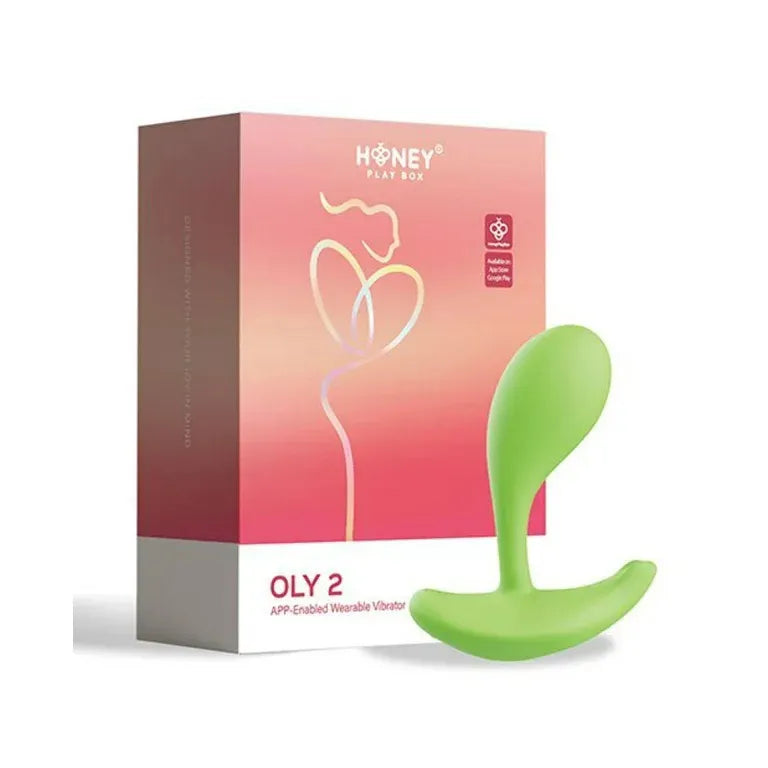 Oly 2 (Blue / Green ) – App-Enabled Wearable G-Spot Vibrator Green > Sex Toys For Ladies > Panty Vibes