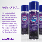 Skins Super Slide – Medical-Grade Silicone Lubricant 4.4oz > Lube > Silicone