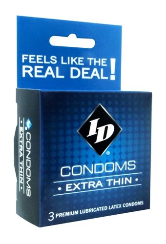 ID Extra Thin Condoms - 3 Pack Default Title > Essentials > Condoms