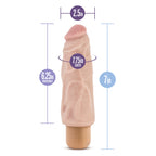 Blush Natural Realistic Vibrator with Waterproof Twist Dial > Vibrators > Realistic Vibrators
