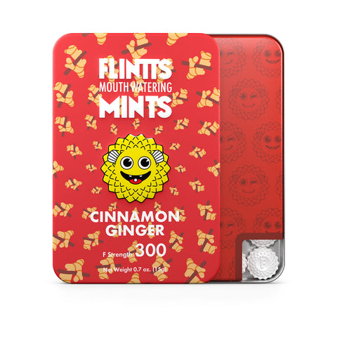 Flintts Cinnamon Ginger Mouth Watering Mints for Adults Default Title Oral Gels & Sprays